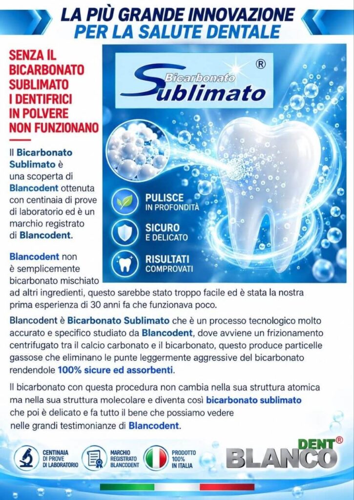 bicarbonato sublimato blancodent dentifricio in polvere