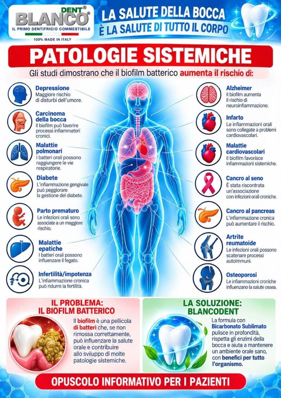 studio malattie blancodent dentifricio in polvere